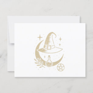 Wizard Hat Postcard - Hexerei und Magie Postkarte