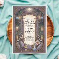 Wizard Hexe Magic Castle Geburtstag
