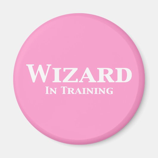 Wizard in Training Geschenke Magnet (Vorne)