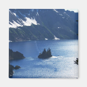Wizard Island Crater Lake Oregon Magnet