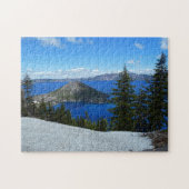 Wizard Island Crater Lake Oregon Puzzle (Horizontal)