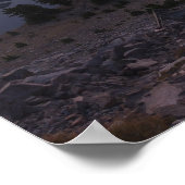 Wizard Island im Morgengrauen, Crater Lake Nationa Poster (Ecke)