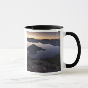 Wizard Island im Morgengrauen, Crater Lake Nationa Tasse