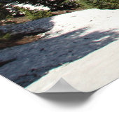 Wizard Island on Crater Lake Poster (Ecke)