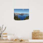 Wizard Island on Crater Lake Poster (Küche)