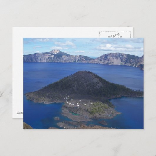 Wizard Island Postkarte (Vorne/Hinten)