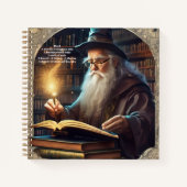 Wizard Learning Hardcover Notizblock (Vorderseite)