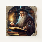 Wizard Learning Hardcover Notizblock (Rückseite)