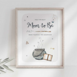 Wizard Mach dich selbst zum Adresssymbol Poster