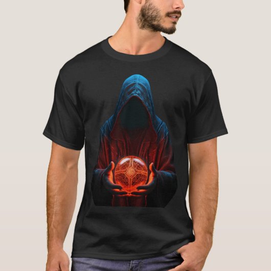 Wizard Magic Ball T-Shirt (Vorderseite)