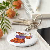 Wizard-Maus Schlüsselanhänger (Seite)