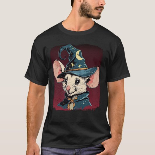 WIZARD MAUSE T-Shirt (Vorderseite)
