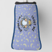 Wizard mit Ball Golf Head Cover Headcover (Rotieren 90)