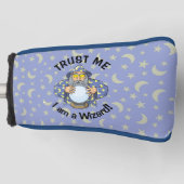 Wizard mit Ball Golf Head Cover Headcover (Vorderseite)