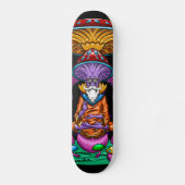 Wizard Mushroom Head Skateboard (Vorderseite)