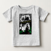 Wizard of Oz Baby T - Shirt Transparent (Vorderseite)