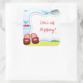 Wizard of Oz Birthday Stickers (Tasche)