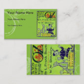 Wizard of Oz Business Card Visitenkarte (Vorne/Hinten)