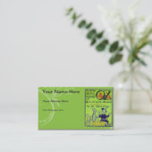 Wizard of Oz Business Card Visitenkarte (Stehend Vorderseite)