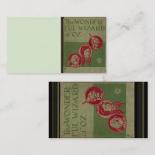 Wizard of Oz Business Card Visitenkarte
