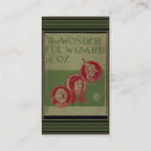 Wizard of Oz Business Card Visitenkarte (Rückseite)