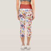 Wizard of Oz™ Character Print Toss Pattern Capri Leggings (Rückseite)