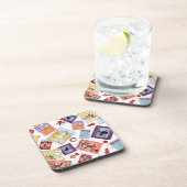 Wizard of Oz™ Character Print Toss Pattern Getränkeuntersetzer (Rechte Seite)