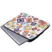 Wizard of Oz™ Character Print Toss Pattern Laptopschutzhülle (Vorne Knopf)