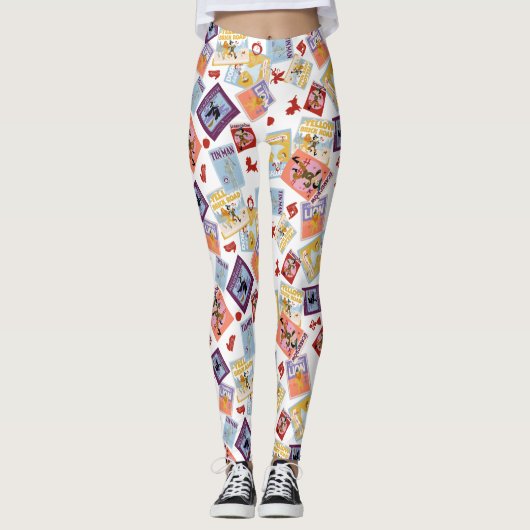 Wizard of Oz™ Character Print Toss Pattern Leggings (Vorderseite)