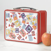 Wizard of Oz™ Character Print Toss Pattern Metall Brotdose (Beispiel)