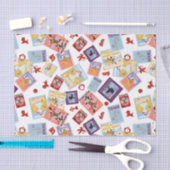 Wizard of Oz™ Character Print Toss Pattern Seidenpapier (Handwerk)