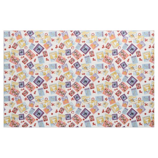 Wizard of Oz™ Character Print Toss Pattern Stoff (Yard (91,4 cm))