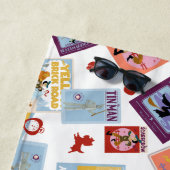 Wizard of Oz™ Character Print Toss Pattern Strandtuch (Beispiel)