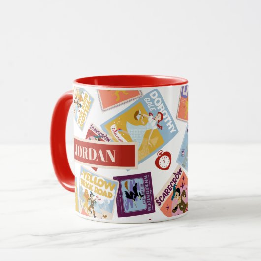Wizard of Oz™ Character Print Toss Pattern Tasse (Vorderseite Links)