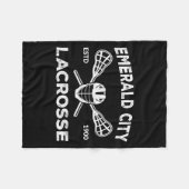 Wizard Of Oz Emerald City Lacrosse Costume Hallowe Fleecedecke (Vorderseite (Horizontal))