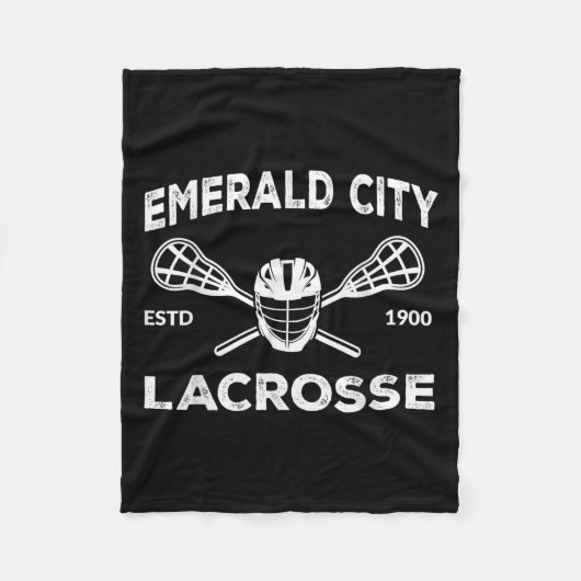 Wizard Of Oz Emerald City Lacrosse Costume Hallowe Fleecedecke (Vorderseite)