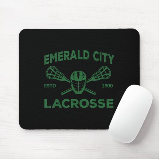 Wizard Of Oz Emerald City Lacrosse Costume Hallowe Mousepad (Mit Mouse)