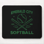 Wizard Of Oz Emerald City Softball Costume Hallowe Mousepad (Vorne)