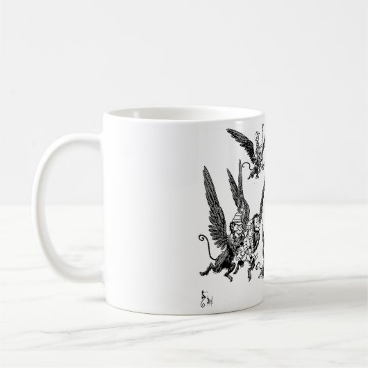 Wizard of Oz Flying Monkeys Kaffeetasse (Links)
