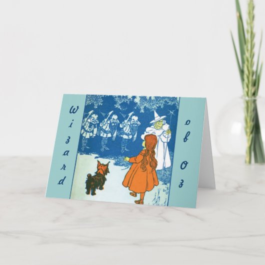 Wizard of Oz Greeting Card Karte (Vorderseite)