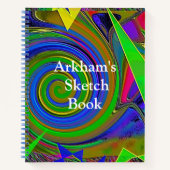 "Wizard of Oz" Hardcover Sketch-Notebook Notizblock (Vorderseite)