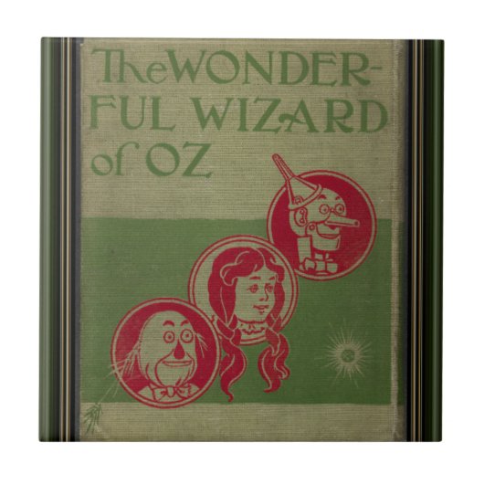 Wizard of Oz Keramik Tile Fliese (Vorderseite)