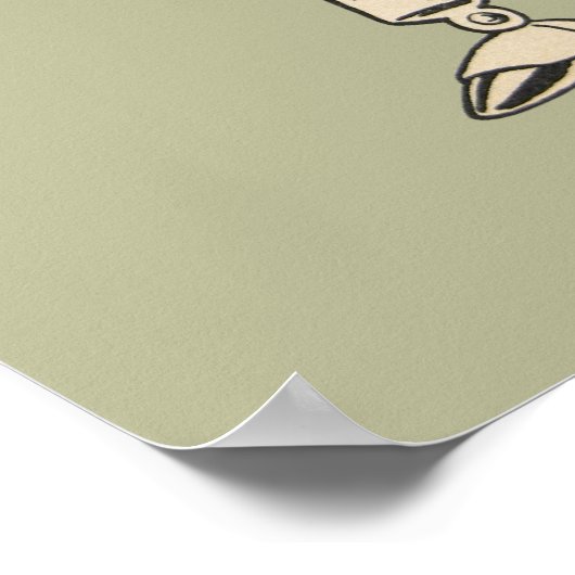 Wizard of Oz Tin Man Poster (Ecke)