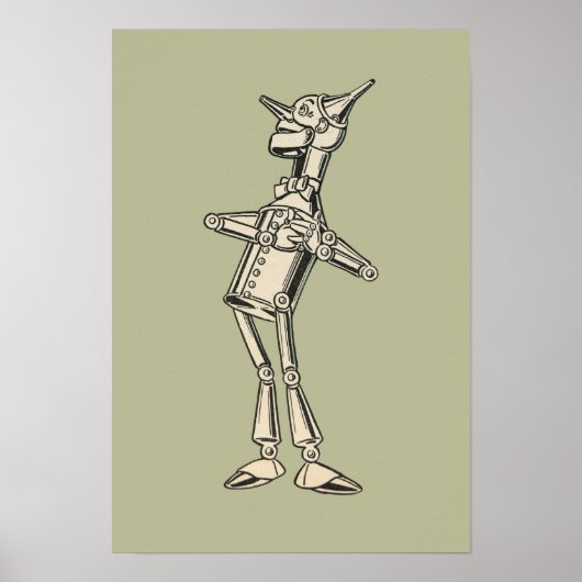 Wizard of Oz Tin Man Poster (Vorne)