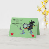 WIZARD OF OZ VALENTIN KARTE (Gelbe Blume)