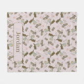 Wizard of Oz™ Wicked Witch™ Crystal Ball Pattern Fleecedecke (Vorderseite (Horizontal))