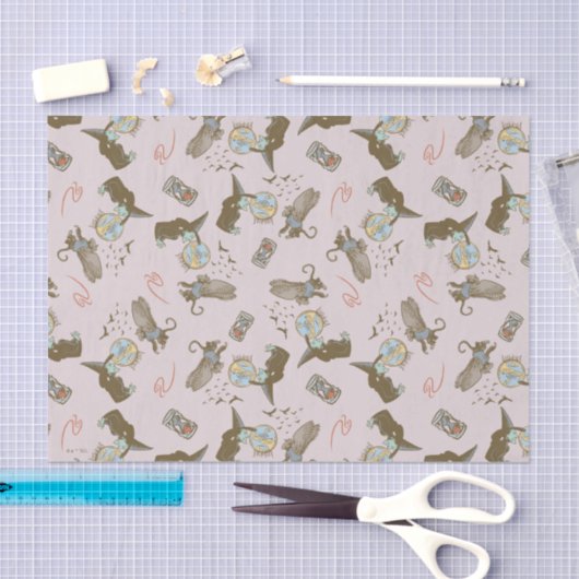 Wizard of Oz™ Wicked Witch™ Crystal Ball Pattern Seidenpapier (Handwerk)