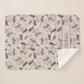 Wizard of Oz™ Wicked Witch™ Crystal Ball Pattern Sherpadecke (Vorderseite (Horizontal))