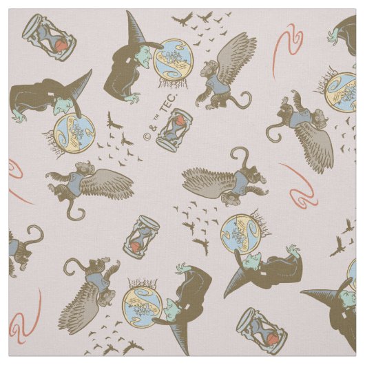 Wizard of Oz™ Wicked Witch™ Crystal Ball Pattern Stoff (Muster)