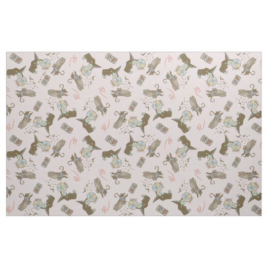 Wizard of Oz™ Wicked Witch™ Crystal Ball Pattern Stoff (Fat Quarter (45,7 x 55,9 cm))